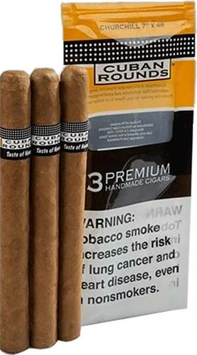 CUBAN ROUNDS NATURAL CHRUCHILL
