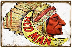 RED MAN CHEWING TOBACCO LOGO