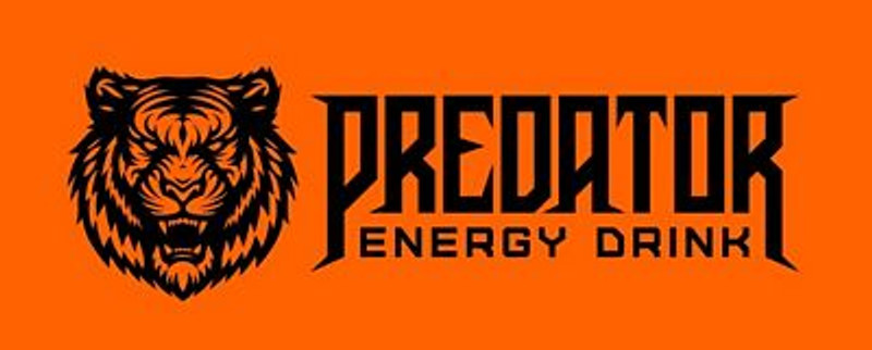 Predator Energy Drink Logo Sticker 2