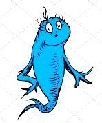 Cat in the Hat Fish Standing