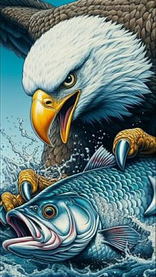 EAGLE BIRD AI ART STICKER 06