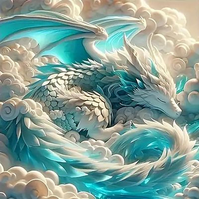 DRAGON AI ART STICKER 4