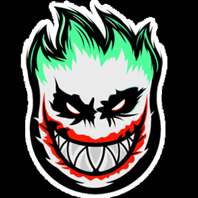 joker spitfire batman sticker