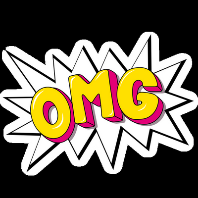 omg comics batman sticker