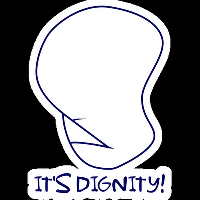 its dignity simpsons sticker