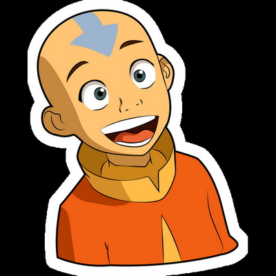 Avatar Last Airbender cartoon Sticker 3