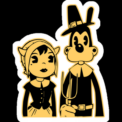 BENDY Cartoon Sticker 01