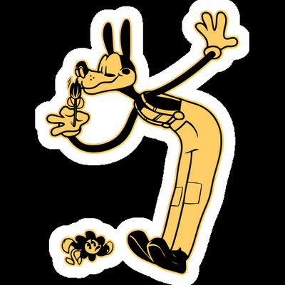BENDY Cartoon Sticker 13
