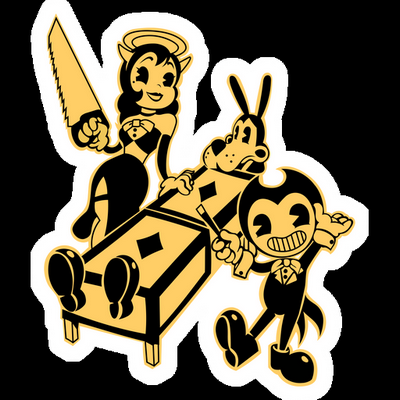 BENDY Cartoon Sticker 38