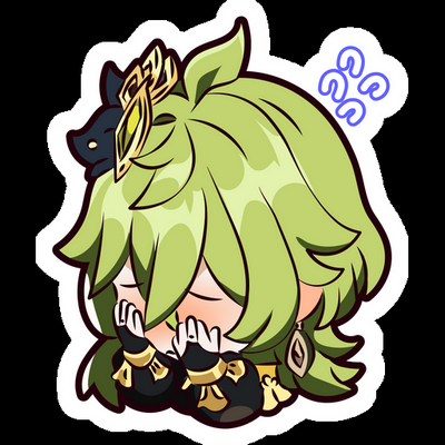 GENSHIN Cartoon Sticker 07