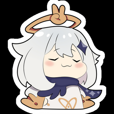 GENSHIN Cartoon Sticker 27