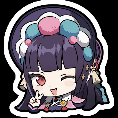 GENSHIN Cartoon Sticker 37