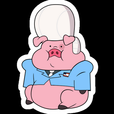 Gravity Falls Cartoon Sticker 42