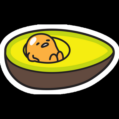GUDETAMA Cartoon Sticker 05