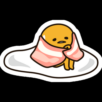 GUDETAMA Cartoon Sticker 06