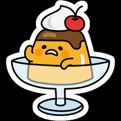 GUDETAMA Cartoon Sticker 13