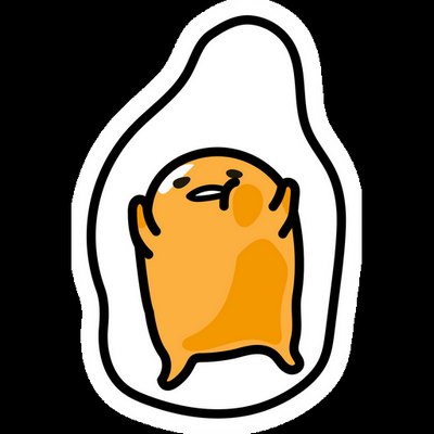 GUDETAMA Cartoon Sticker 19