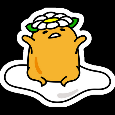 GUDETAMA Cartoon Sticker 21