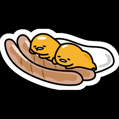 GUDETAMA Cartoon Sticker 22