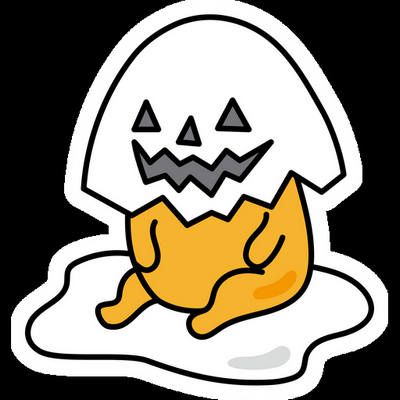 GUDETAMA Cartoon Sticker 27
