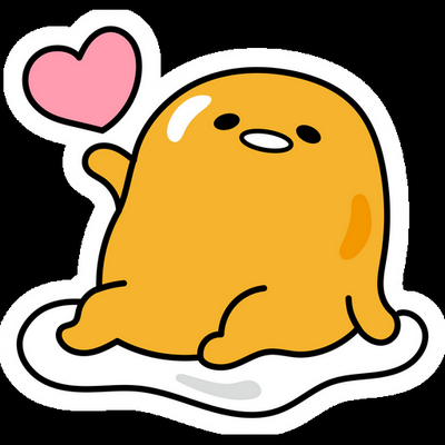 GUDETAMA Cartoon Sticker 33