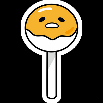 GUDETAMA Cartoon Sticker 37