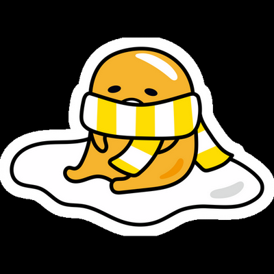 GUDETAMA Cartoon Sticker 56