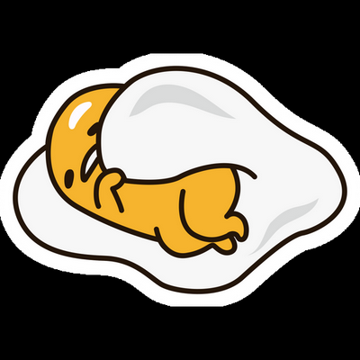GUDETAMA Cartoon Sticker 61