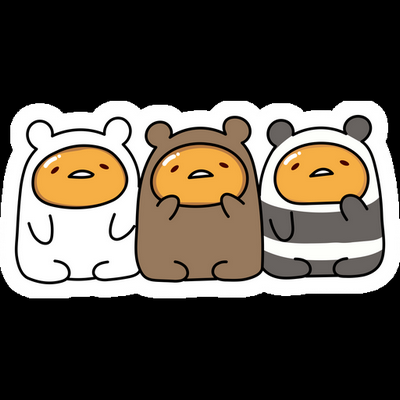 GUDETAMA Cartoon Sticker 65