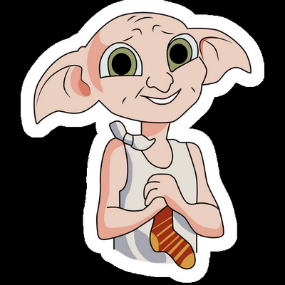 HARRY POTTER Cartoon Sticker  04