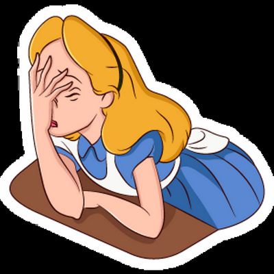 JAKE Cartoon Sticker 13