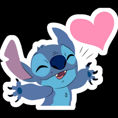LILO & STITCH Cartoon Sticker 07