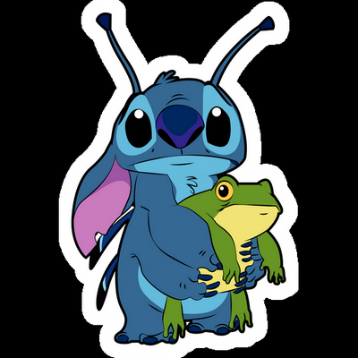 LILO & STITCH Cartoon Sticker 13