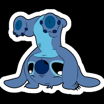 LILO & STITCH Cartoon Sticker 23