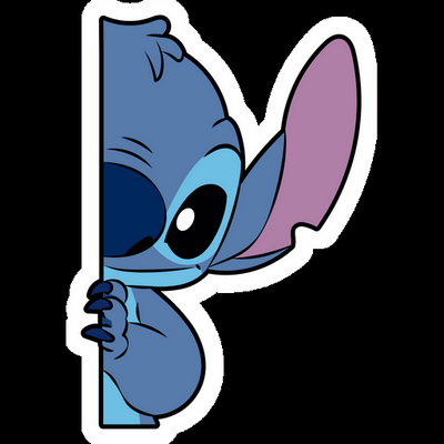 LILO & STITCH Cartoon Sticker 24