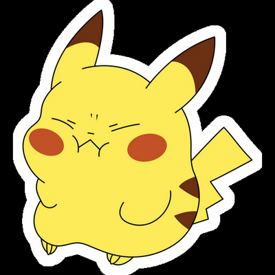 POKEMON Cartoon Sticker 05