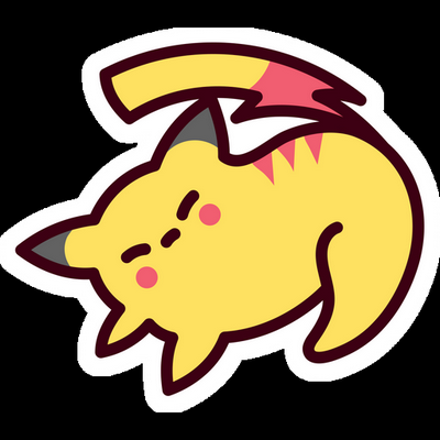 POKEMON Cartoon Sticker 52