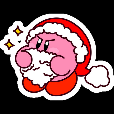 KIRBY Cartoon Sticker 48
