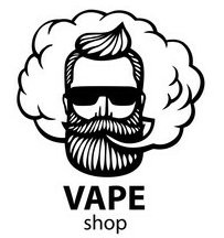 vape head diecut decal