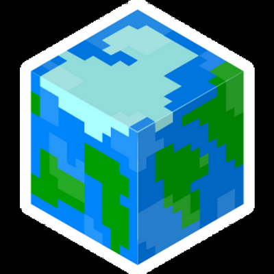 minecraft cube world gamer sticker
