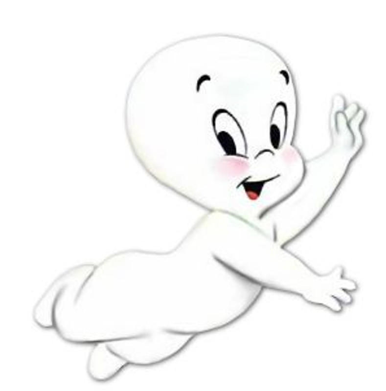 C GHOST Friendly Ghost Color Decal Sticker1