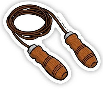 Jump Rope guy sticker