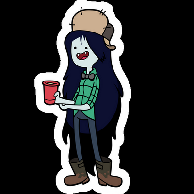 wendy marceline zombie sticker