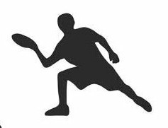 disc golf silhouette sticker 10