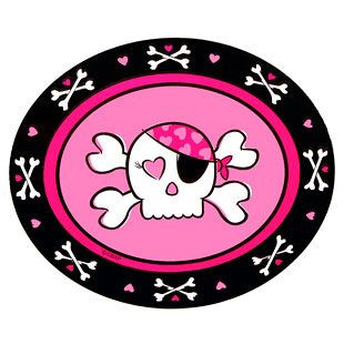 3946 Skull Decal Sticker 08