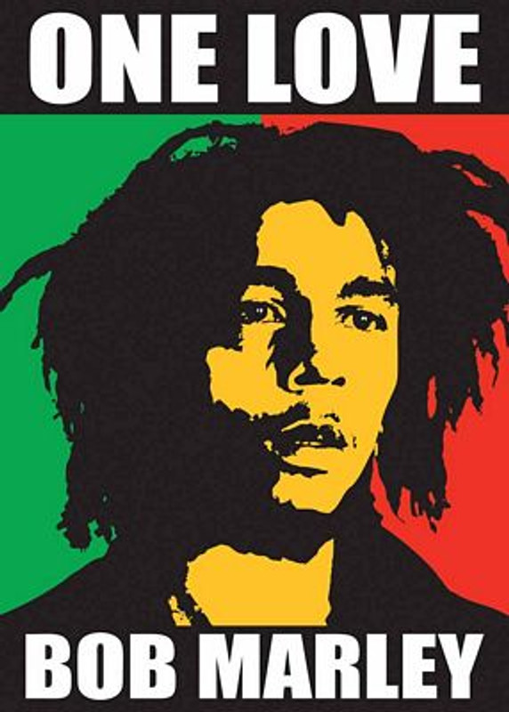 Bob Marley One Love Sticker Reggae Decal 08