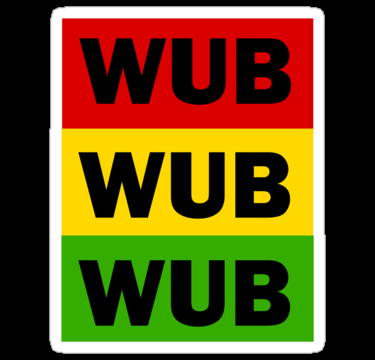 WUB WUB WUB Sticker