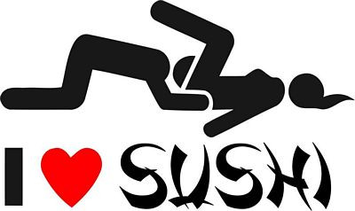 I love SUSHI Sticker