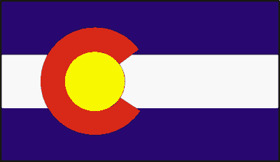 colorado State Flag Sticker