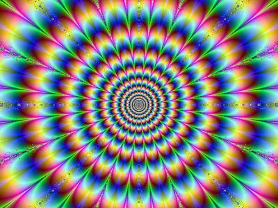 psychedelic patterns wall decal or window sticker06